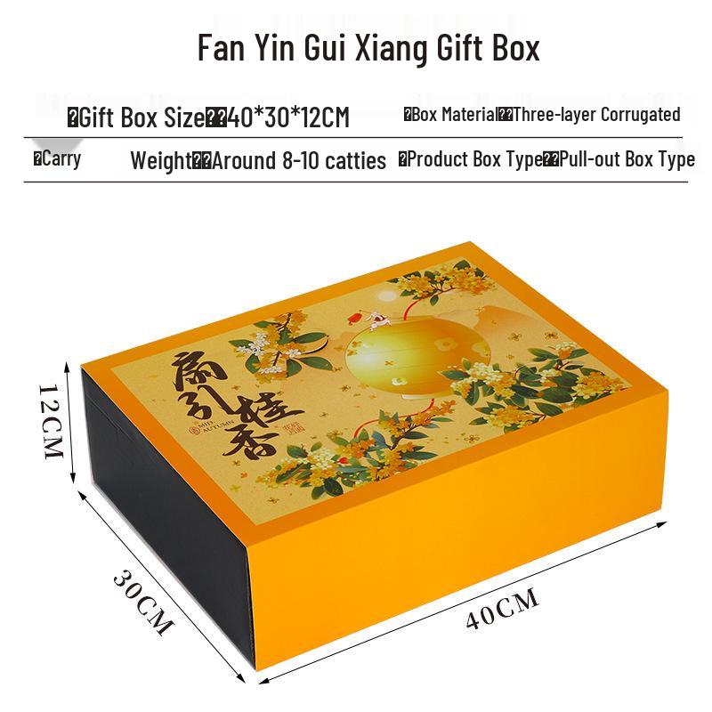 Ins Style Transparent Fruit & Flower Gift Box, 10 Jin Capacity, Leather Mixed Gift Box