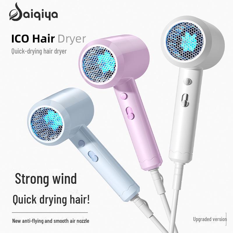 High Power Blue Light Hair Dryer for Home or Dorm - Great Gift Idea