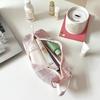 Breathable Mesh Toiletry Bag Foldable Washing Handbag Simple Toiletry Storage Bag  Business