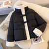 Winterjacken für Damen, kurze Parkas, modisch, locker, dick, warm, Oberbekleidung