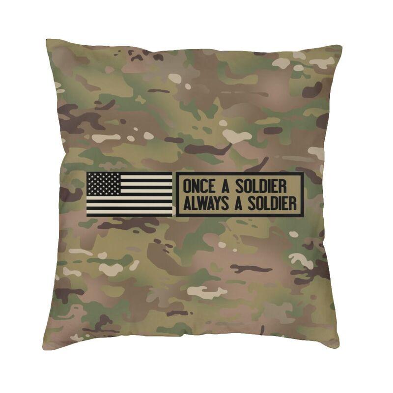 Luxury World War German Camouflage Sofa Cushion Cover Polyester Military Army Camouflage Pillow Case Decoration Pillowcase