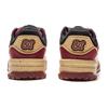 Li Ning Classic Fashion Trendy Thick Sole Height Increasing Slimming Versatile Bread Shoes Men Sneakers Dark-Red AGCV463-2