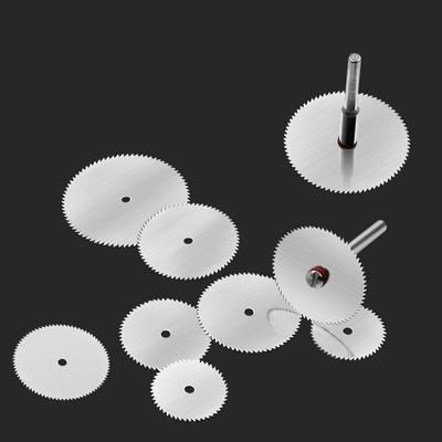 11-teiliges Kit Mini-Kreissägeblatt Elektrisches Schleifen Cut-Off-Dorn-Set