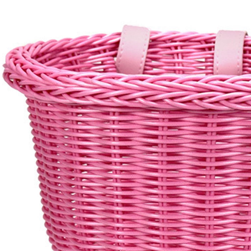 Kids Bicycle Basket with Adjustable Straps for Outdoor Fun