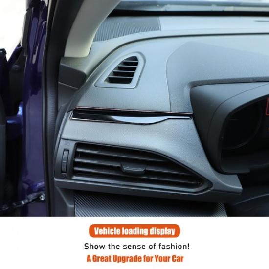 Glossy Black Side Dashboard Panel Cover Trim For Subaru WRX VB/Crosstrek GU 22+