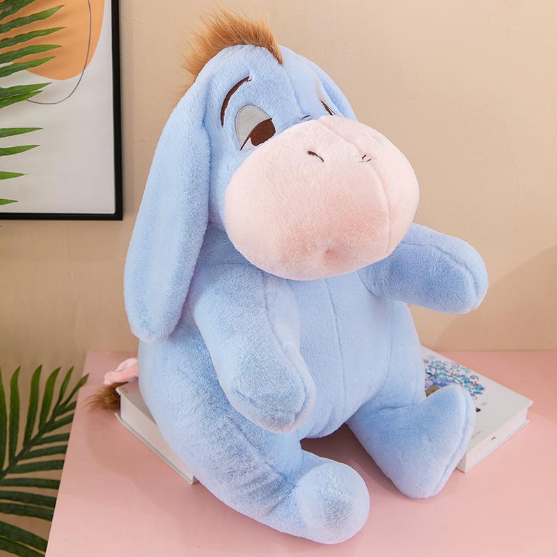 

Очаровательная плюшевая игрушка-ослик - Компаньон для сна для детей и подарок на день рождения 35 cm небесно-голубой