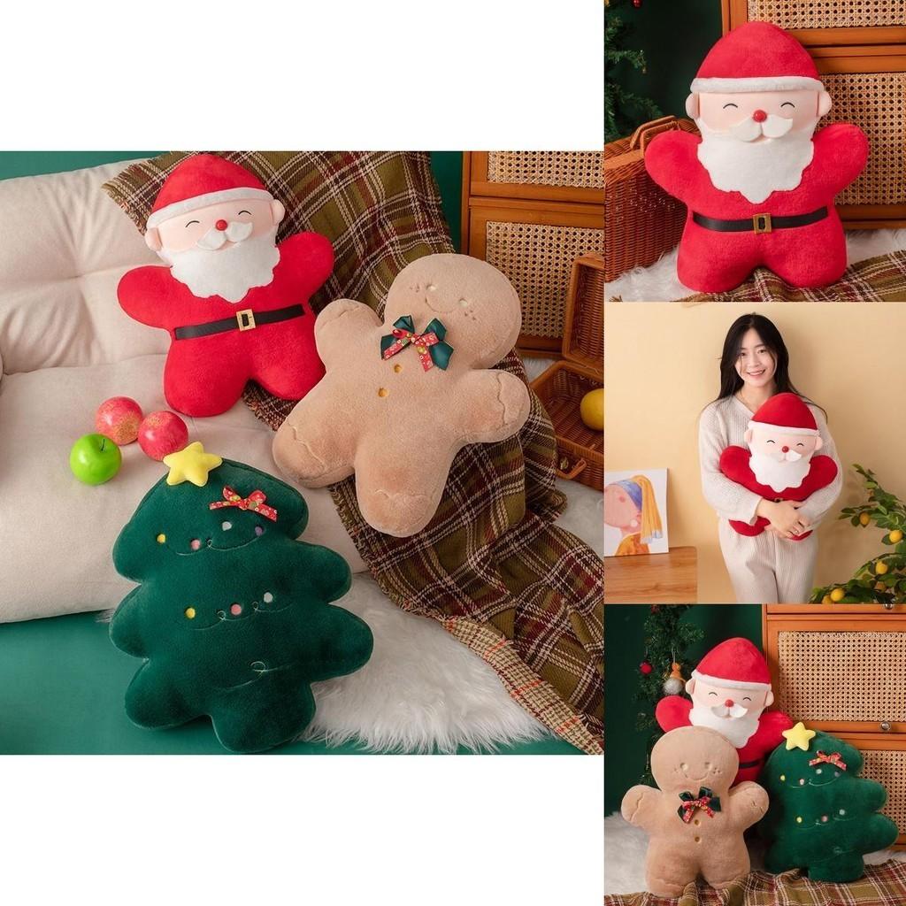 Weihnachten Weihnachtsmann Weihnachtsbaum Plüsch Weich Gefüllt Kinder Umarmungspuppe Geschenk