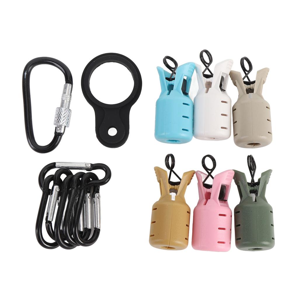 Squid Hooks Cover with Screwgate Clip Hooks Easy To Clip Protective Squid Jig Hook Protector for Outdoor Squid Hooks Cover