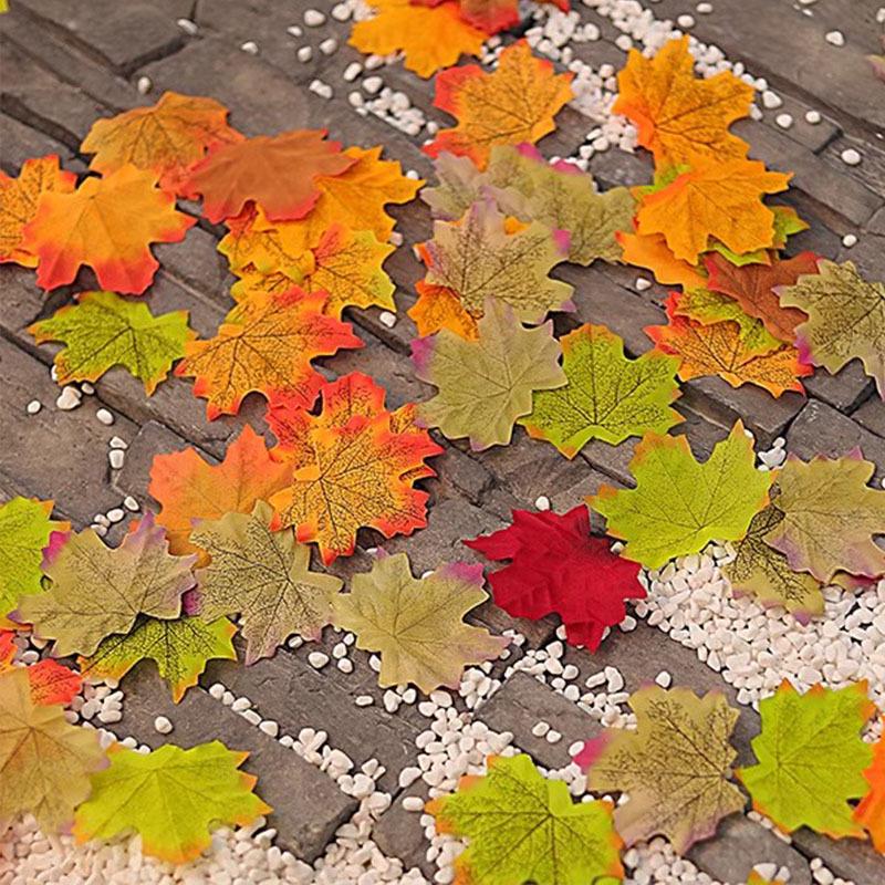 Herbst Ahornblatt Gangläufer: Handgemachte Herbsthochzeits- & Fotodeko