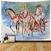 Princess Carriage Cartoon Tapestry Office Living Room Decoration Home Wall Tapestry