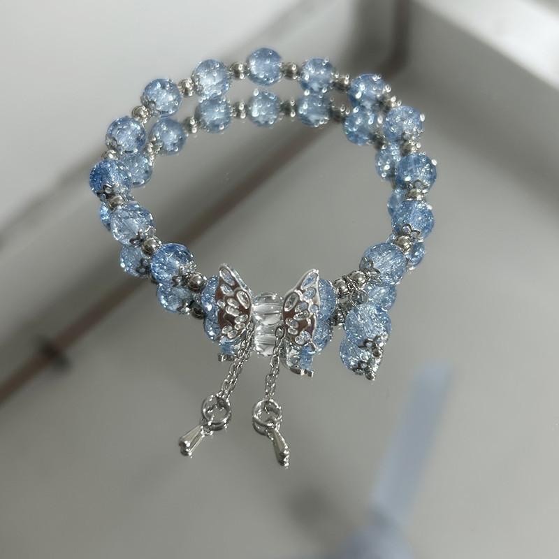 

Браслет из бисера «Взрывающаяся бабочка» женский, нишевый дизайн, браслет «милая сестра», суперфея, студенческая бижутерия