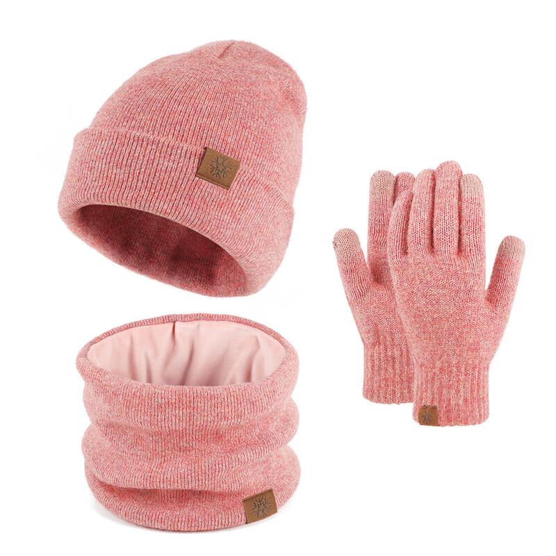 Women's Winter Hat, Scarf & Gloves 3-Piece Set