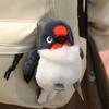 Simulation Plush Bird Keychain Cute Animal Bird Doll Pendant Birds Plush Pendant  Children Gift