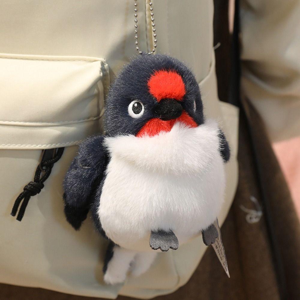 Simulation Plush Bird Keychain Cute Animal Bird Doll Pendant Birds Plush Pendant  Children Gift