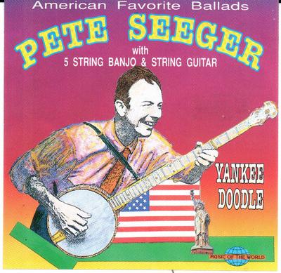 CD PETE SEEGER - Yankee Doodle CD12504 Music Of The Wo 1992 Europe Folk Used