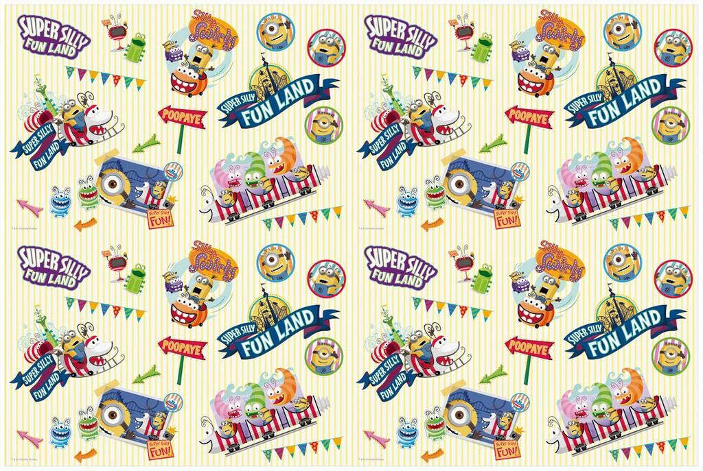 Skater Soft Picnic Sheet 180 x 120 cm with Bag Minion Amusement Park Person SVS4 3-4