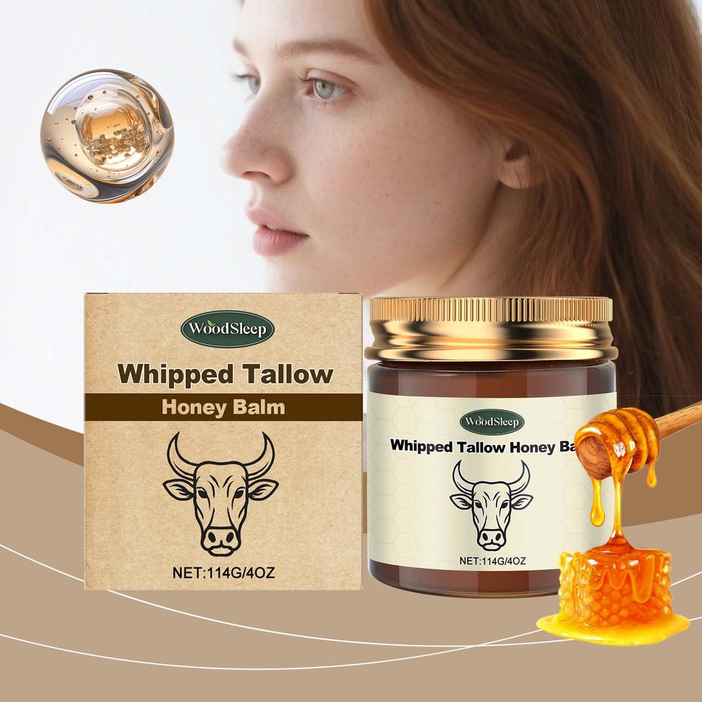 Tallow Honey Balm Nourishing Firming Repairing Dry Skin Moisturizing Non-Greasy Body Cream Lightweight Smooth & Silky Skin Care