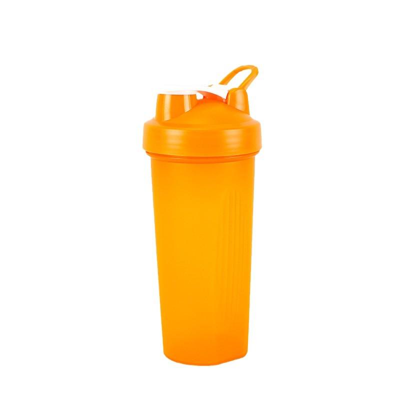 600ML Large Capacity Fitness Shaker Cup with Handle for Protein Shakes, Customizable LOGO