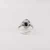 Natürlicher Schwarzer Onyx Edelstein 925er Sterling Silber Schmuck Handgefertigter Ring Für Verlobungsgeschenk RR-84-21