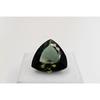 Fabulous Natural Green Moldavite 11-12 Ct Trillion Cut Certified Loose Gemstone