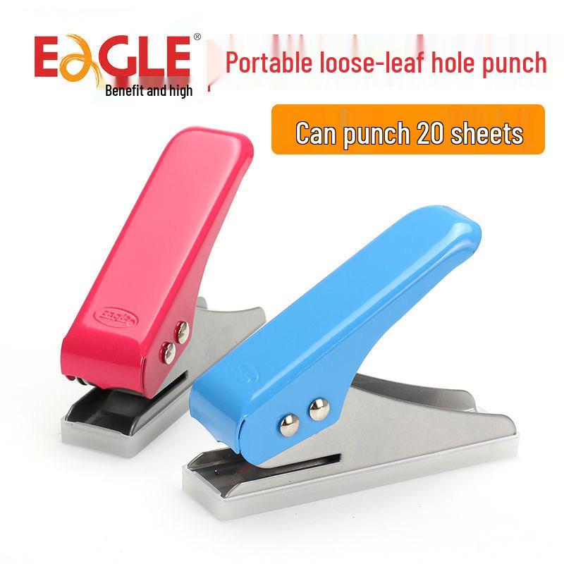 Yi Er Gao Mini Single Round Hole Punch for Handmade Loose-Leaf Binding Yi Er Gao 1099 Single Hole Puncher