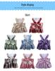 Pet Plaid Skirt Vest Harness & Leash Set for Dogs & Cats