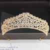 Silver Color Crown and Tiara Hair Accessories for Women Wedding Accessories Crown for Bridal Crystal Rhinestone Diadema Tiara