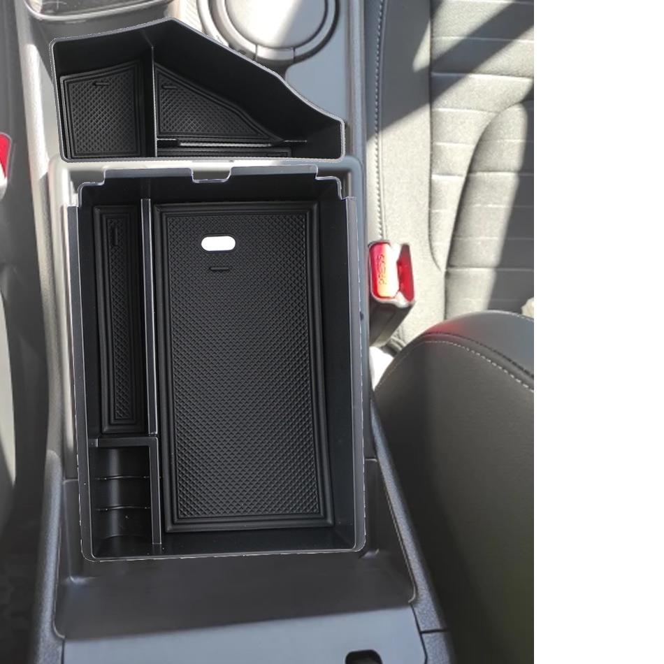LHD Center Console Organizer Tray for Kia Sportage NQ5 Hybrid 2022-2024 Armrest Storage Box Inner Insert Storage Holder Acc