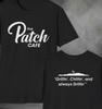 Landman The Patch Cafe Tričko s potiskem vpředu i vzadu | Měkké tričko