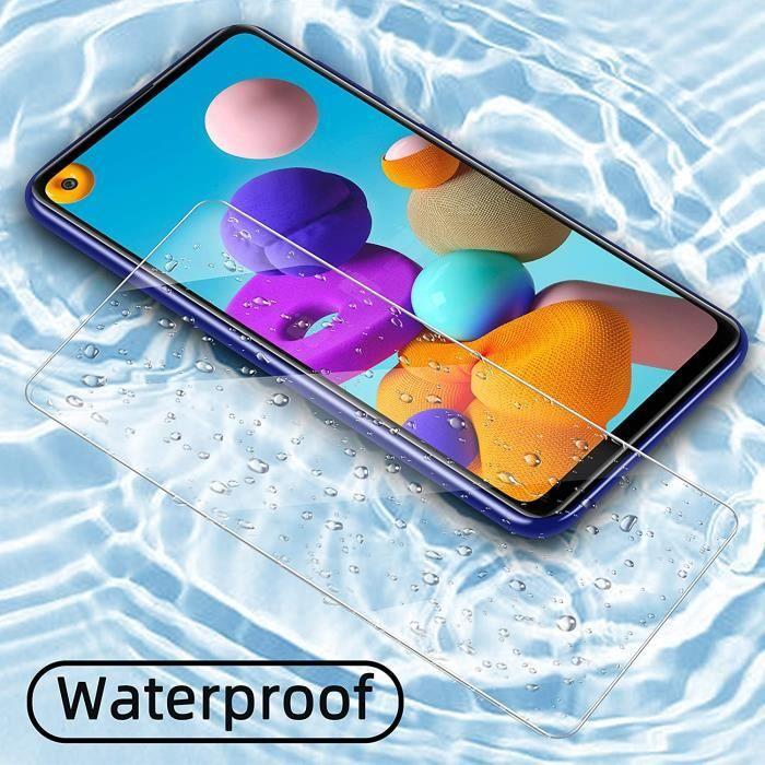 Protection écran - LittleMonkey - Verre Trempé - 3 pièces - Dureté 9H - Samsung Galaxy A21s