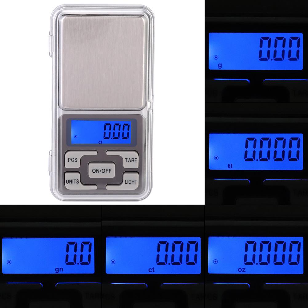 0.01g High Accuracy Portable Mini Digital Pocket Scale Backlight Electronic Food Scale