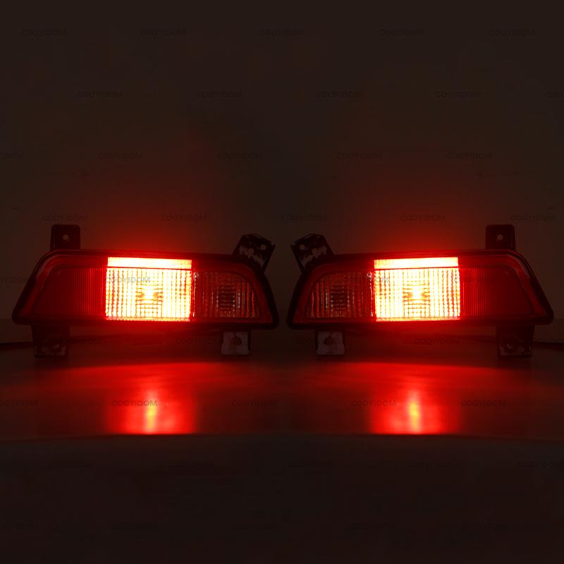 For JAC T8 T9 Pickup Rear Bumper Reflector Light Stop Lamp Brake Lamp Light Fog Light Car Accessorie
