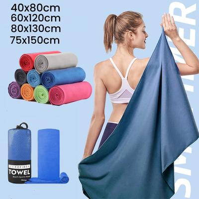 Microfiber Quick Dry Gym Towel Absorbent Fiber Fast Drying for Body Sweat Working Out Gear
