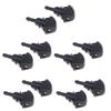 Auto Windshield Wiper Jet Nozzle 2/4/10PCS High & Low Temperature Proof 86636AJ10B for Car Exterior Cleaning