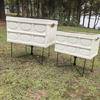 Camping Foldable Metal Stand Storage Box Bracket Foldable Coolers Stand Outdoor Picnics Accessories Easy To Use