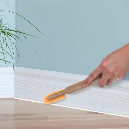 Caulking Finishing Tool Set of 4, Cement Scraper, Caulking Spatula Set, Soft Caulking Spatula, Grout Caulking Applicator, Perfect for Brick, Windows,