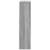 Radiator Cover Grey Sonoma 78 x 20 x 82 cm Particleboard