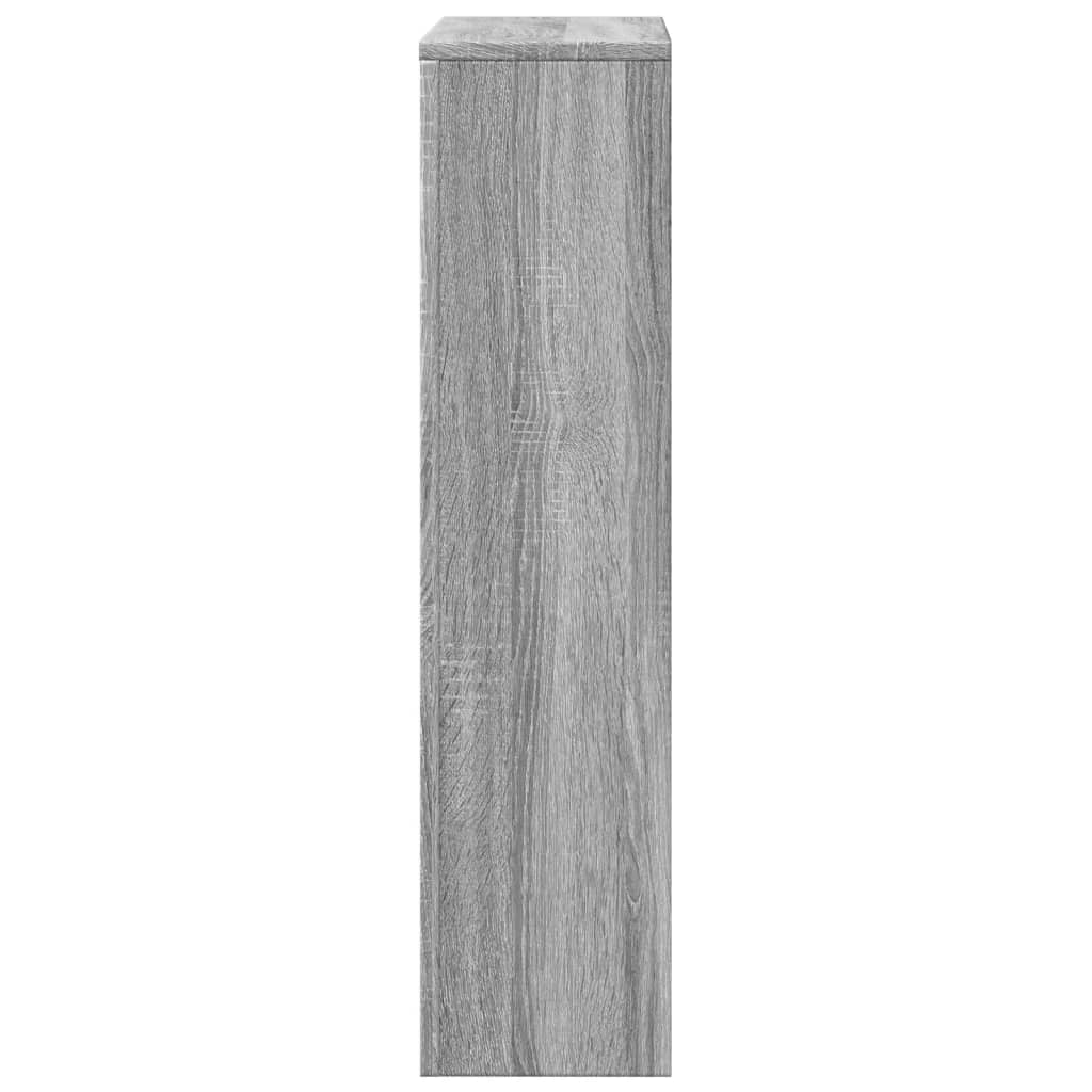 Radiator Cover Grey Sonoma 78 x 20 x 82 cm Particleboard