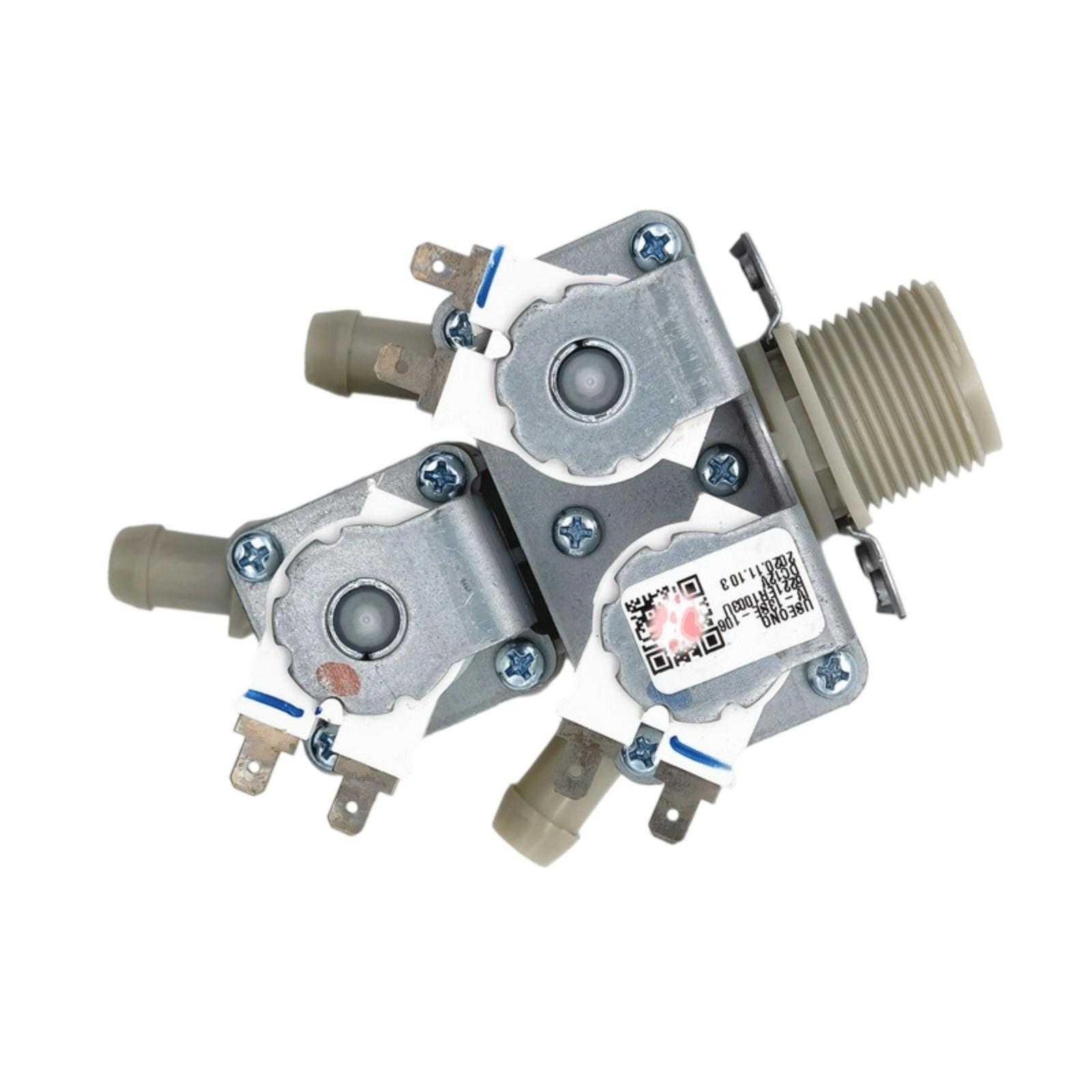 

Plastic Washing Machine Inlet Valves Assembly with Multi Outlet Drum Automatic Washer Replacement Parts Accessories THREE
