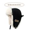 Thickened Fleece Liner Ear Muff Hat for Adult Windproof Trapper Hat Cold Weather Ear Protective Hat for Outdoor Activity