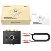 PROZOR RCA Audio 2 Bidirectional Simultaneous No Power Supply Metal Japanese Instruction Manual Included & 3.5mm Switcher, Inputs/1 Output, Switching,