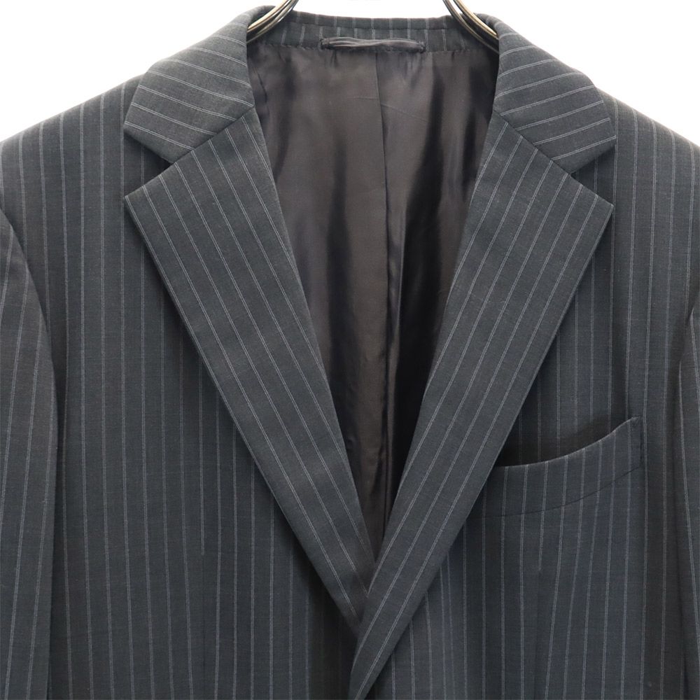 JIL SANDER Tailor made stripe suit Setup 48 Gray Button fly Men's Used