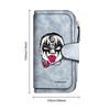 Gothic Baby Pattern Long Wallet Portable Multi Card Slots Casual Coin Purse