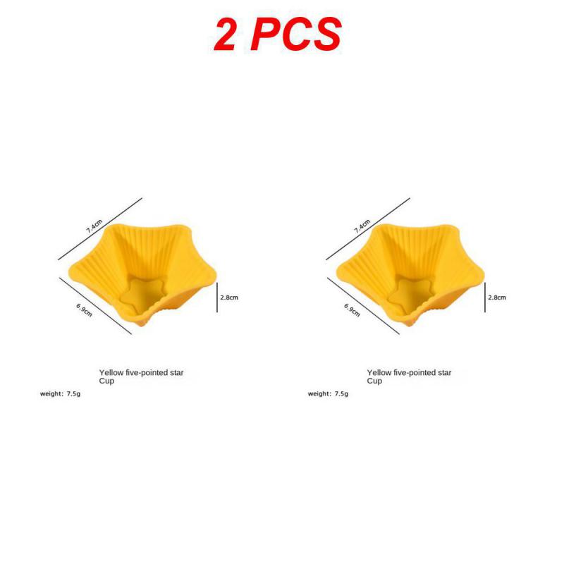 2/4PCS Silicone Mold Various Colors Texture Is Soft And Delicate Soft And Tough  high Temperature Resistance Of Mold