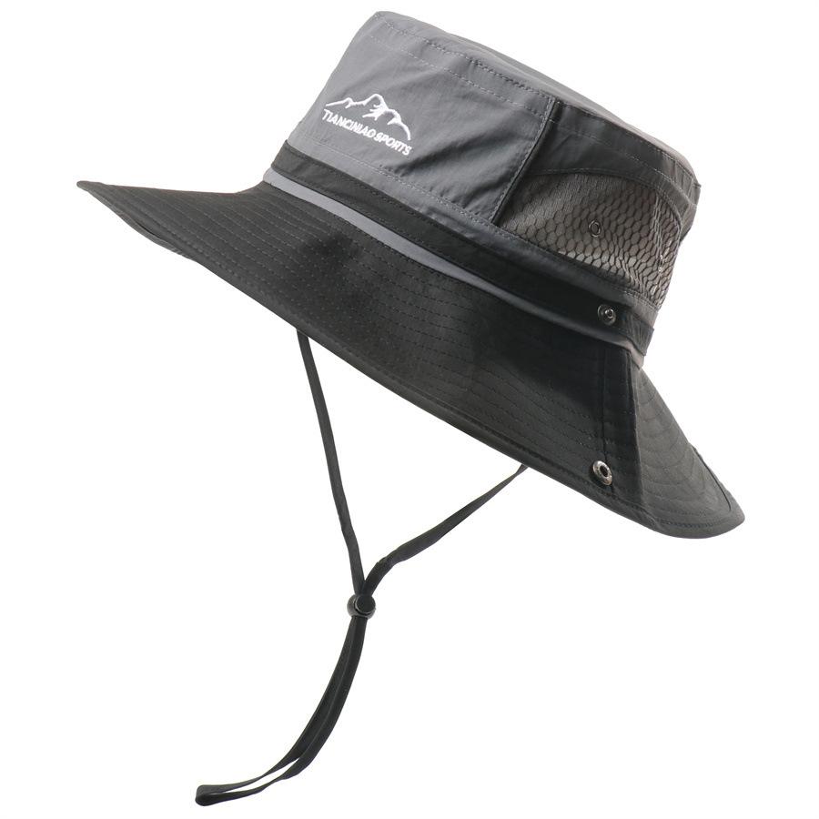 New men's and women's quick-drying bucket hat outdoor mountaineering hiking sun hat sun protection fishing hat foldable sun hat