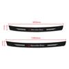Carbon Fiber Door Sill Car Rear Trunk Bumper Guard Plate Protector Stickers Caps For Mercedes Benz A B C E S AMG CLA CLK GLA