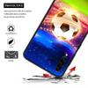 Football Silicone Case For Samsung Galaxy A57 A56 A55 A36 A35 A37 A26 A17 A07 A50 A50s A70 A80 A7 A9 2018 Cover Fire Soccer Ball