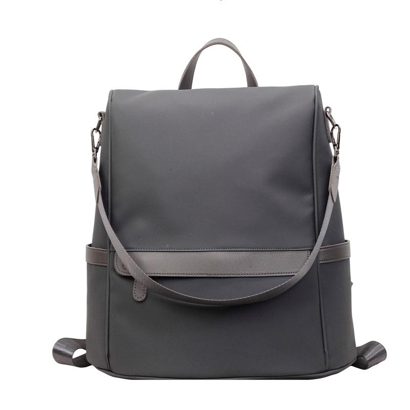 Women's 2026 Korean Style Waterproof Oxford Cloth Backpack - Trendy, Versatile, Lightweight Commuter Bag