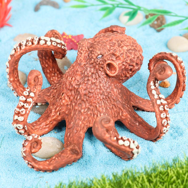 Marine Animal Model: Octopus & Squid Educational Toy for Kids
