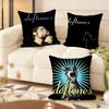 Band D-Deftones Cushion Cover Soft Short Plush Pillow Cover Smooth Cozy Texture Aesthetic Cushion Case Home Decor